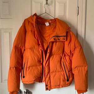 AMI x Puma Limited Édition Orange Puffer Jacket